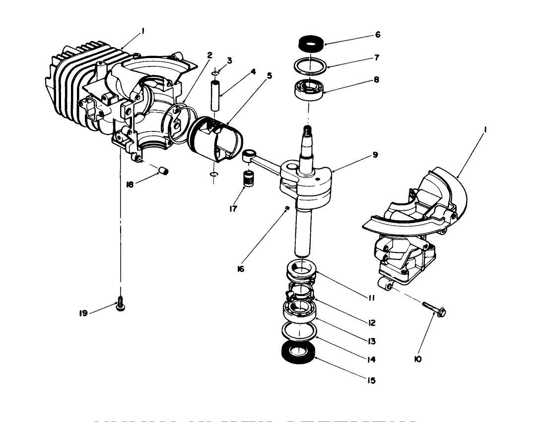 Short Block Assembly Model No. 47pp3-4