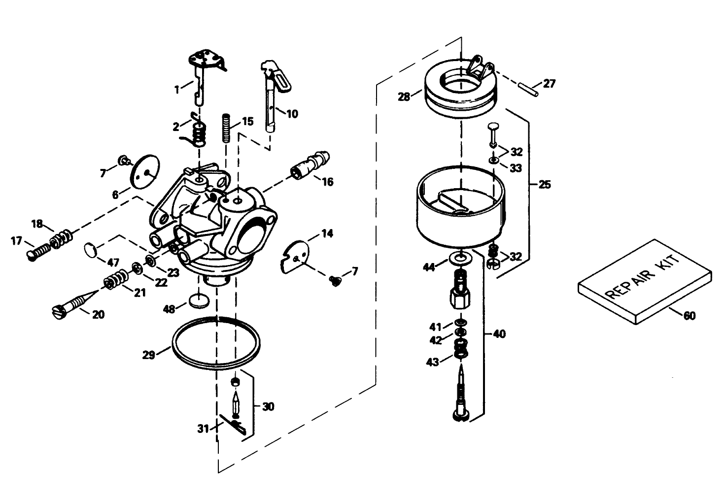 Carburetor No. 632370a