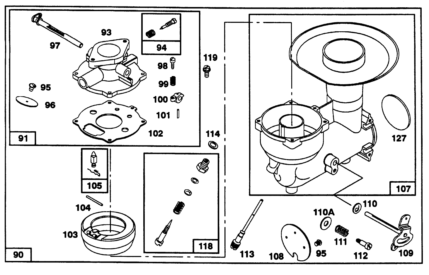 Engine Briggs & Stratton Models 252416-0756-01 & 252416-0757-01