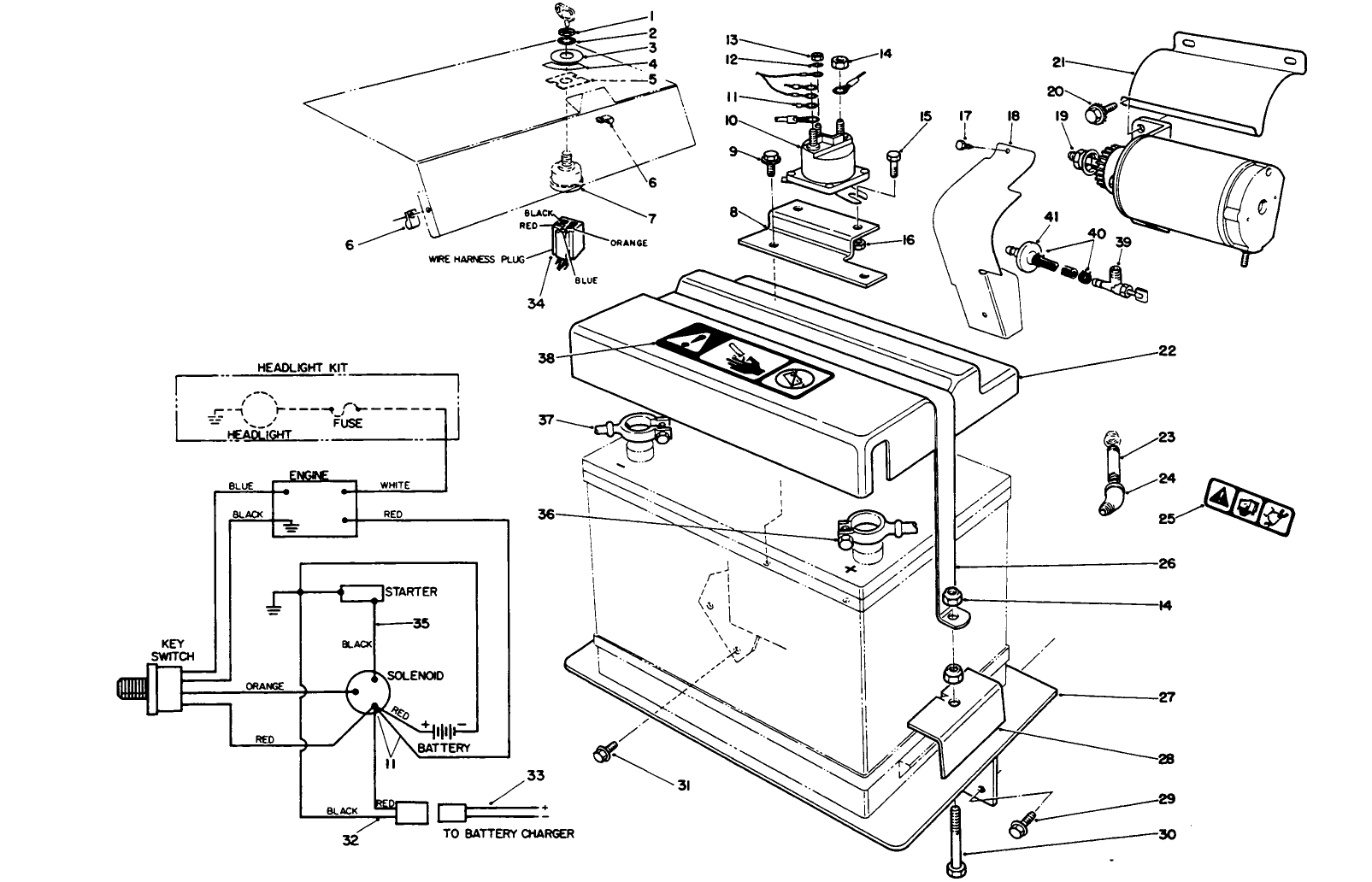 12v Electric Starter Kit