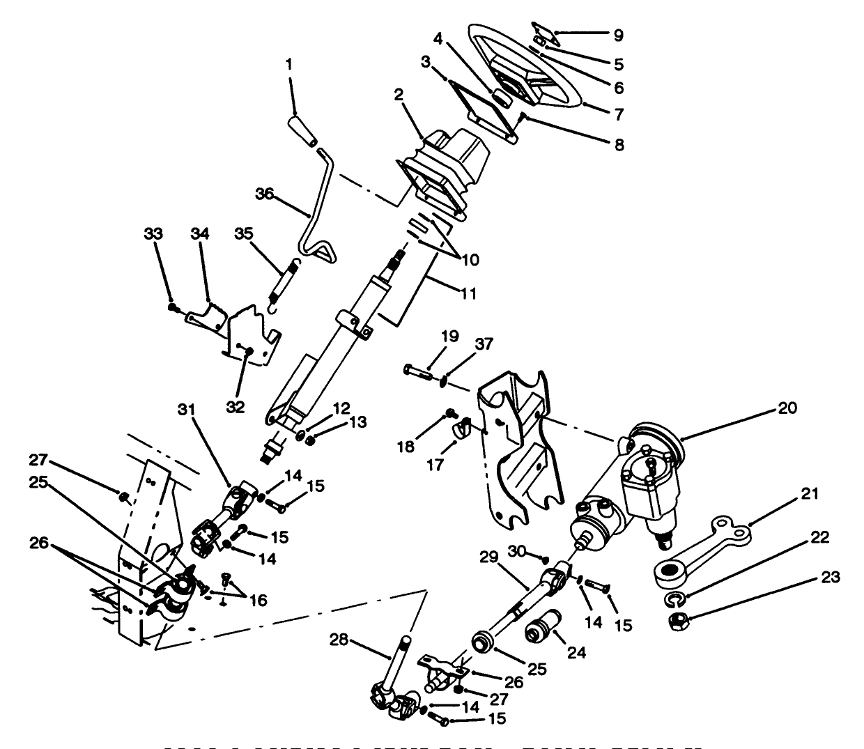 Steering Linkage Assembly