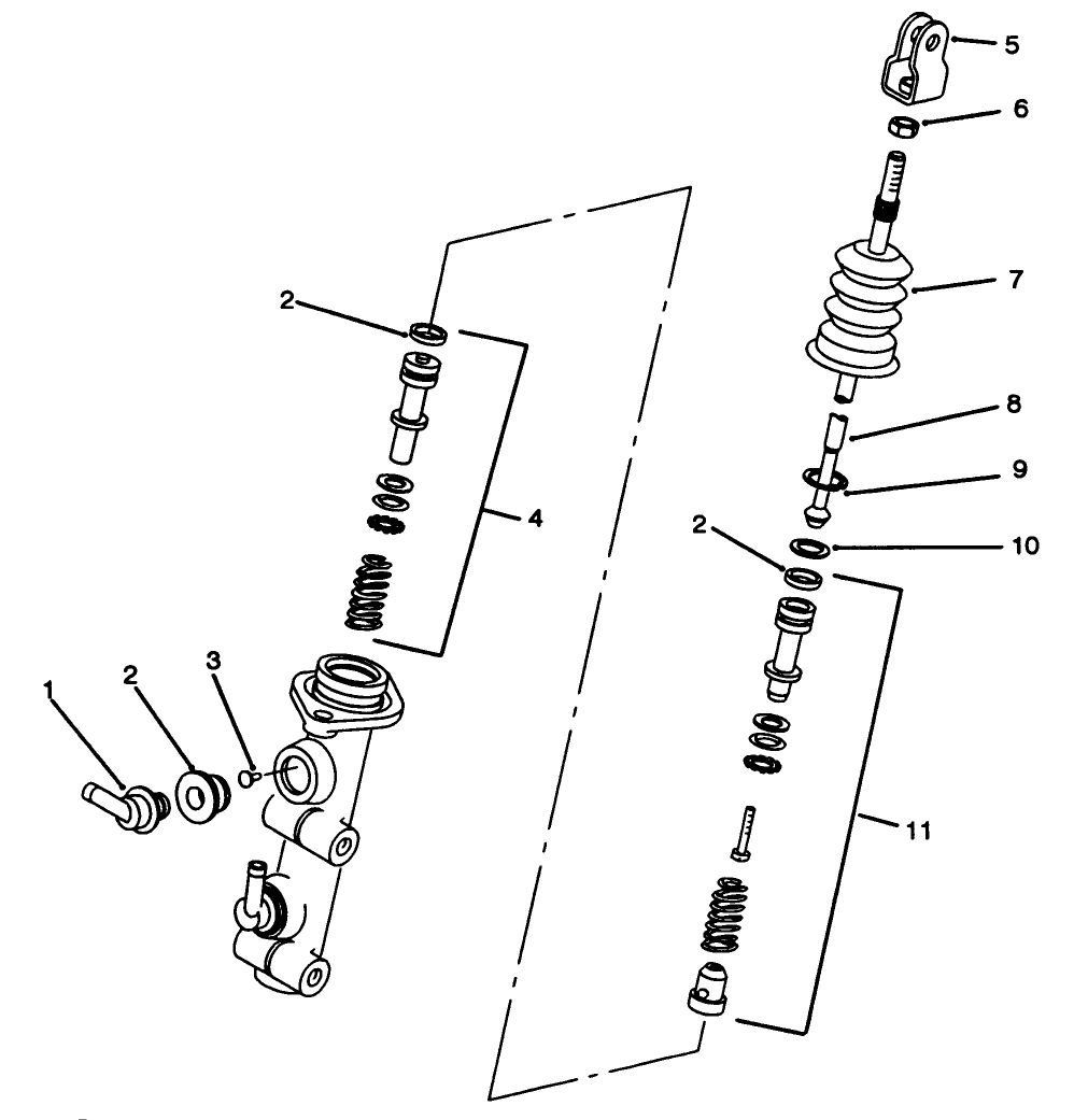 Master Brake Cylinder No. 87-3030