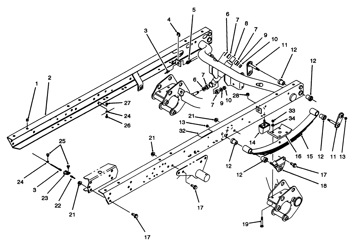 Rear Frame Assembly