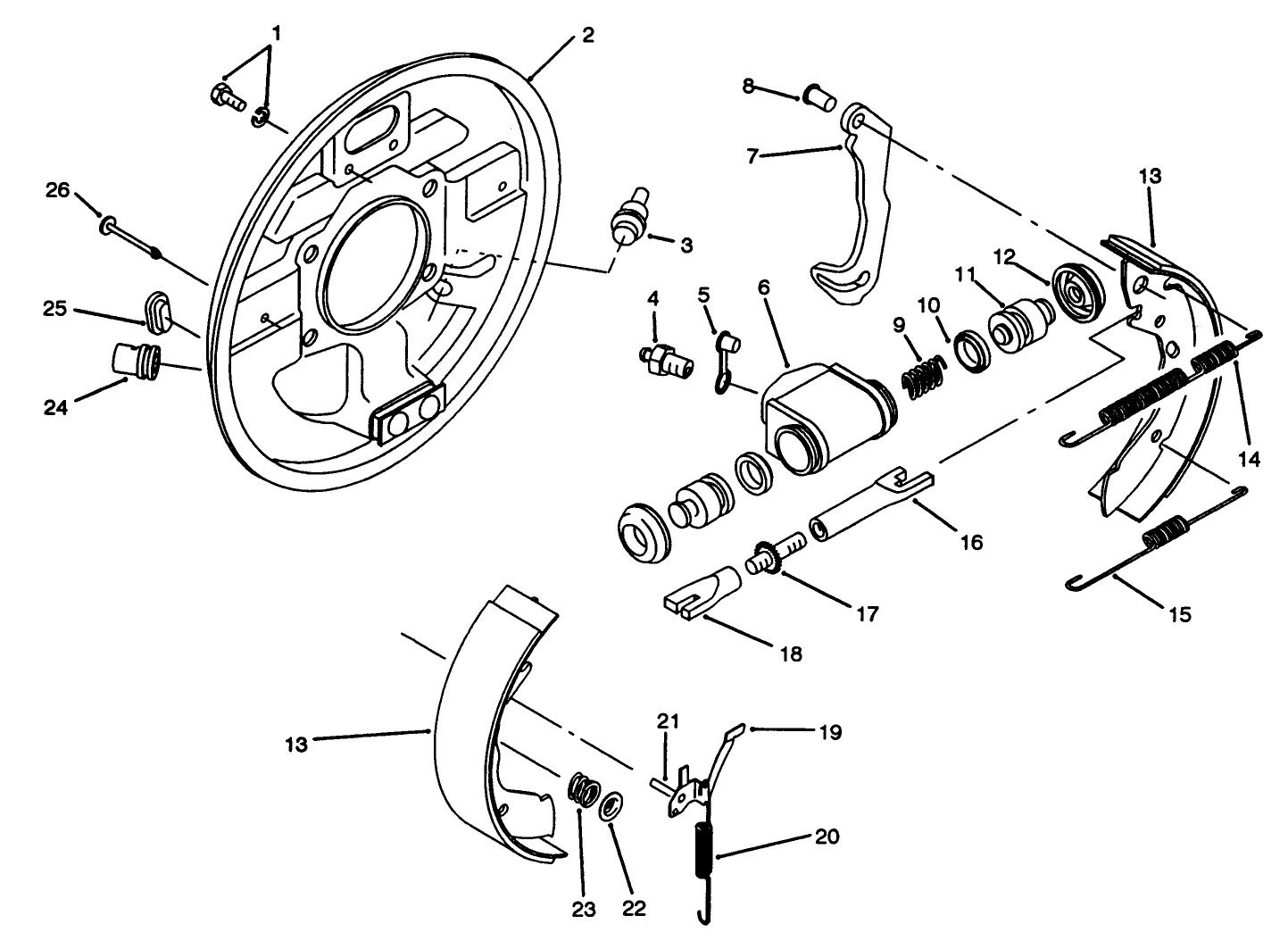 Rear Brake Assembly