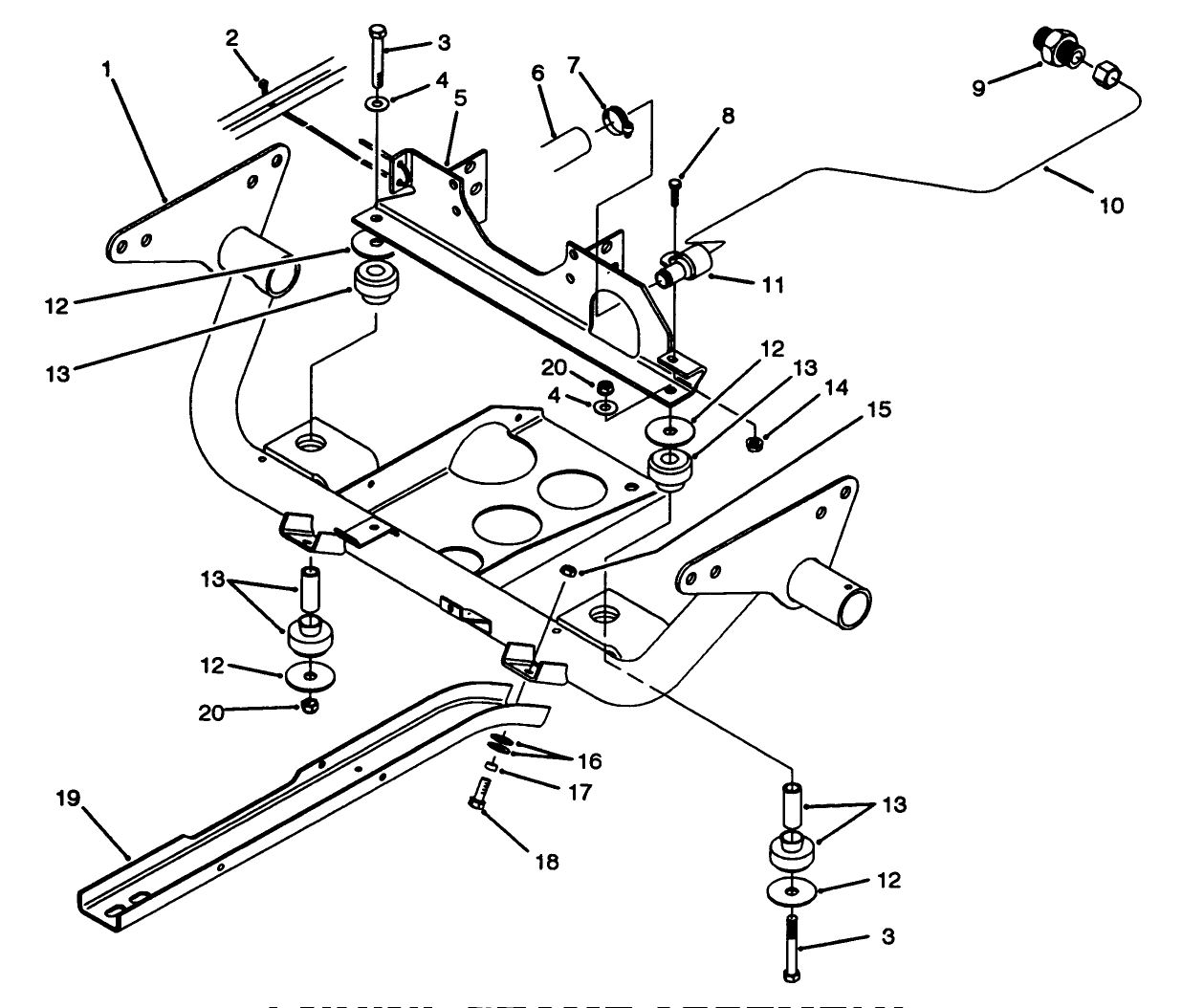 Engine Frame Assembly