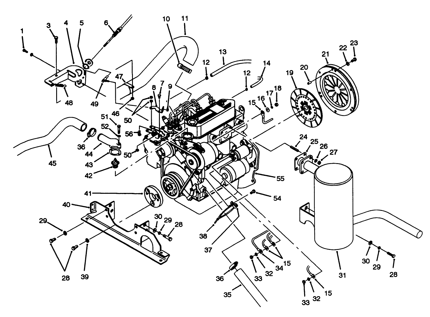 Engine Installation Assembly