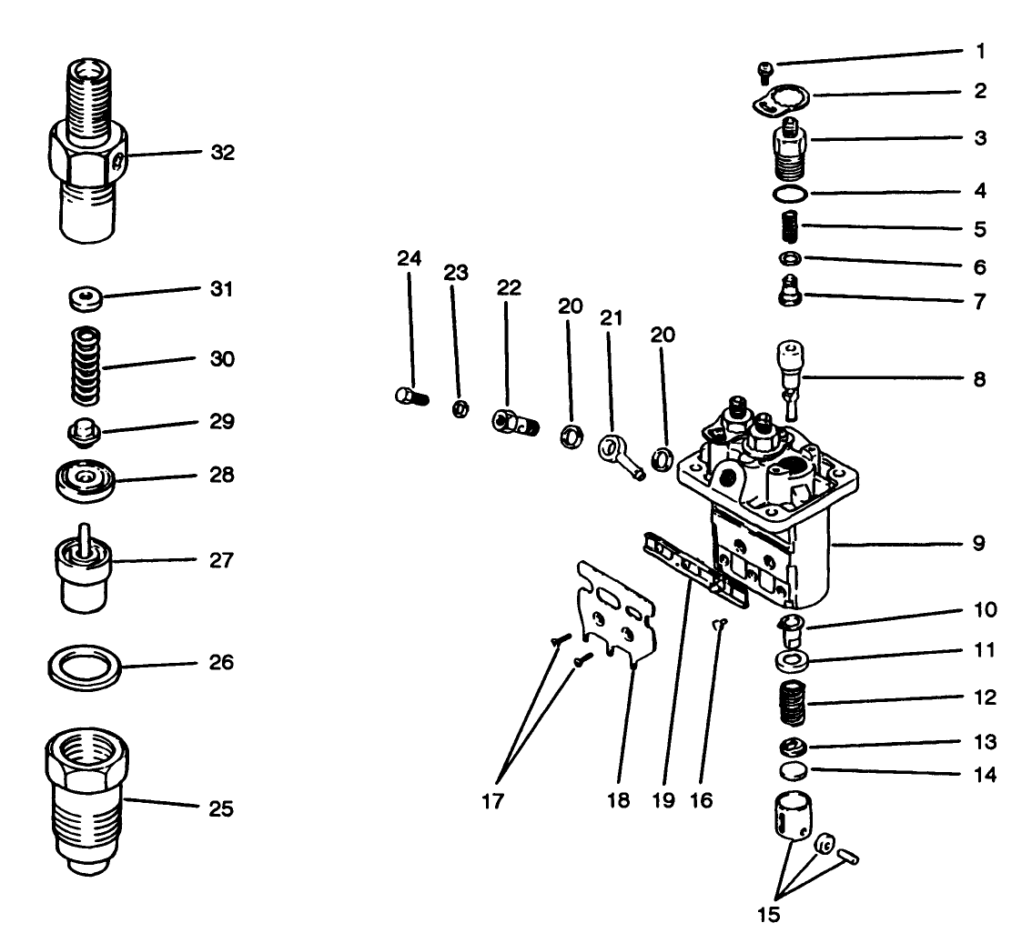 Fuel Injection Pump Assembly