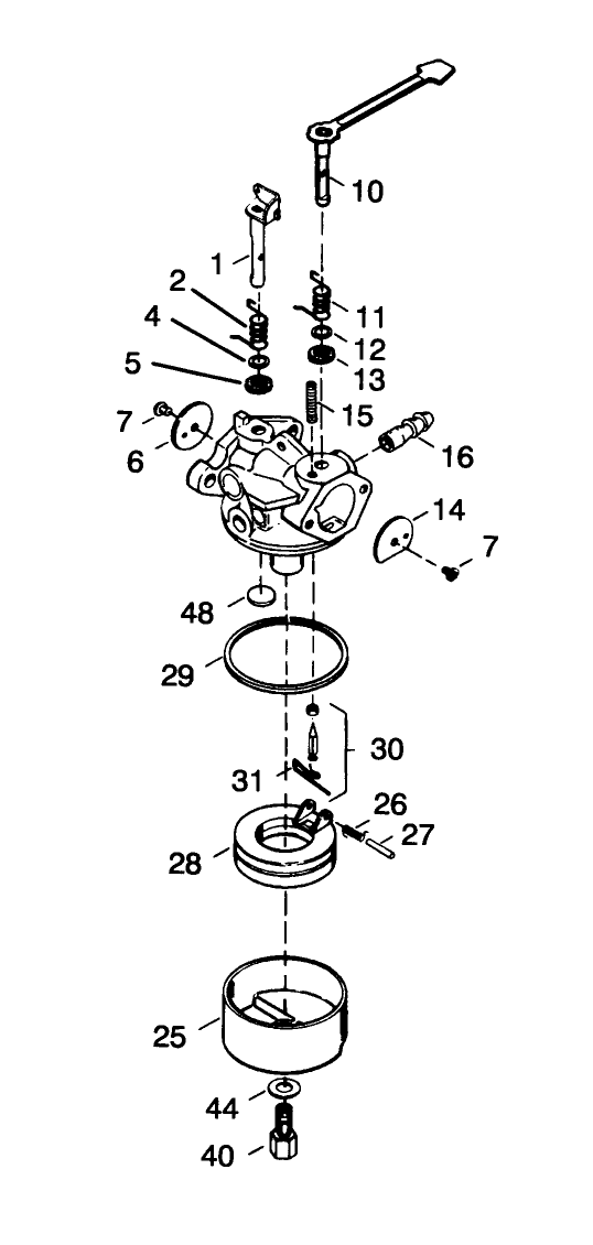 Carburetor No. 632641