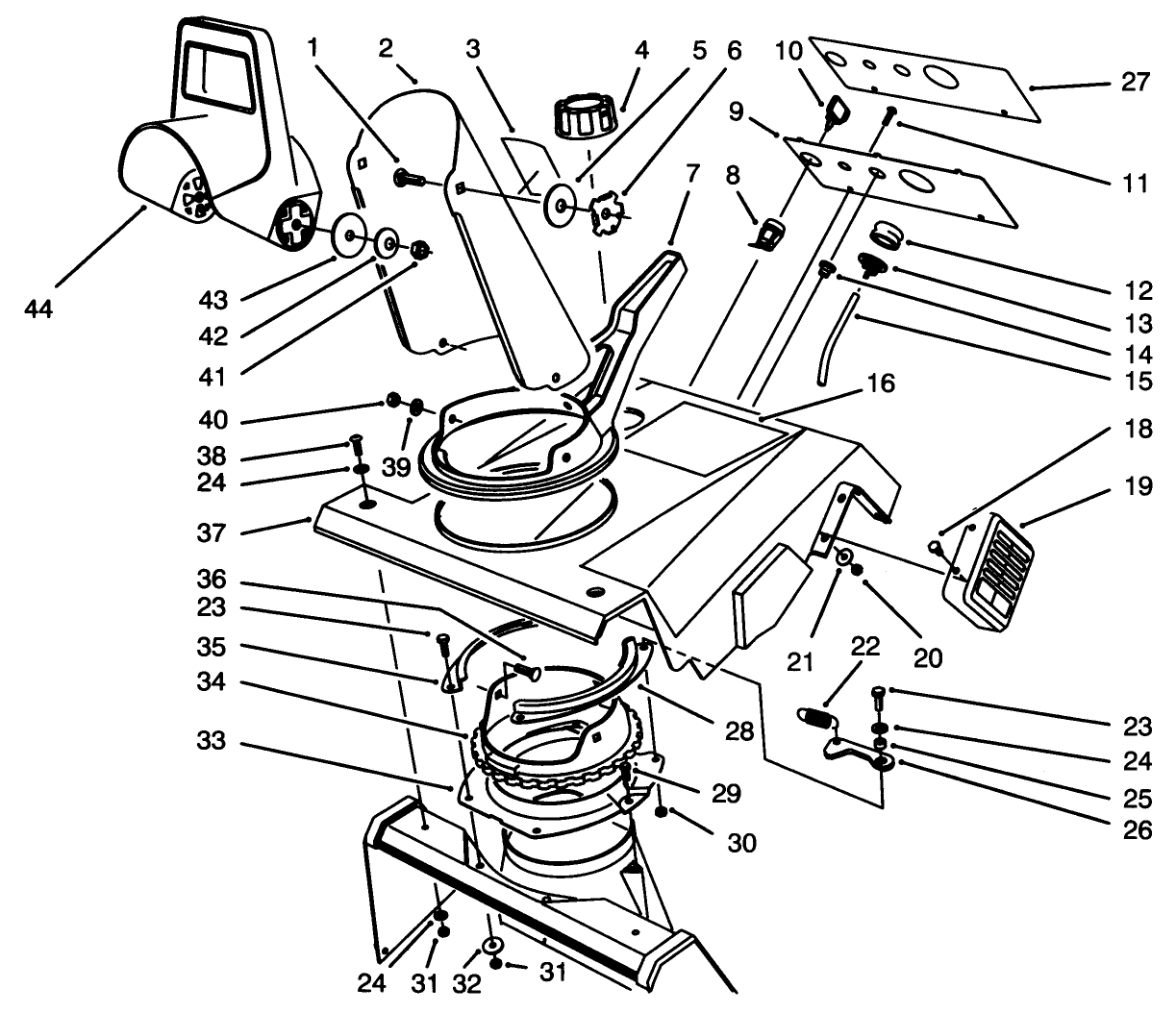 Upper Shroud Assembly