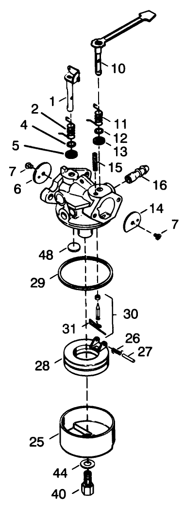 Carburetor No. 632641