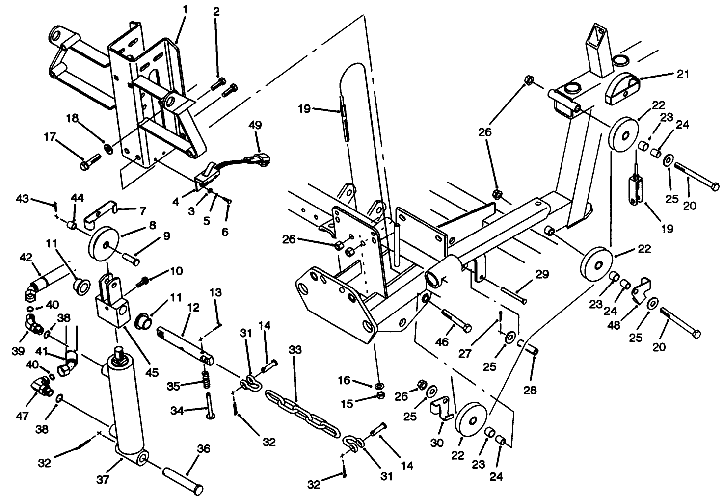 Cutting Unit Lift Assembly