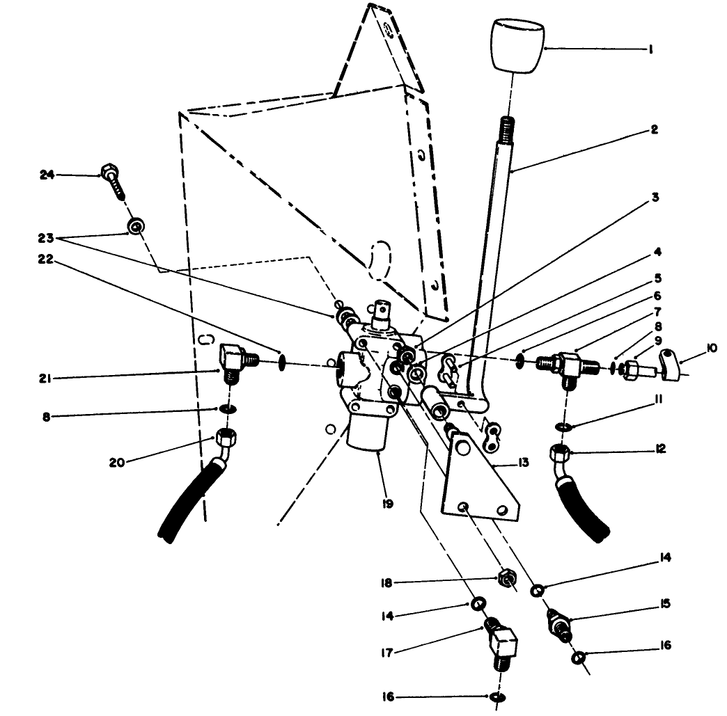 Cutting Unit Lift Control Valve Assembly