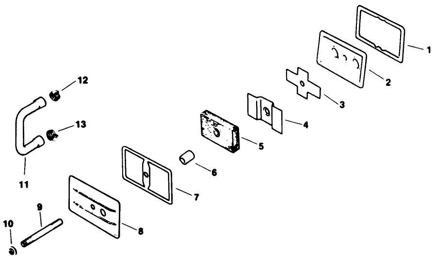 Breather & Vent-Engine Kohler Model No. M16qs Spec No. 711563