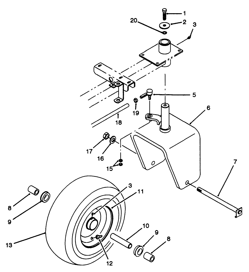 Rear Wheel Assembly