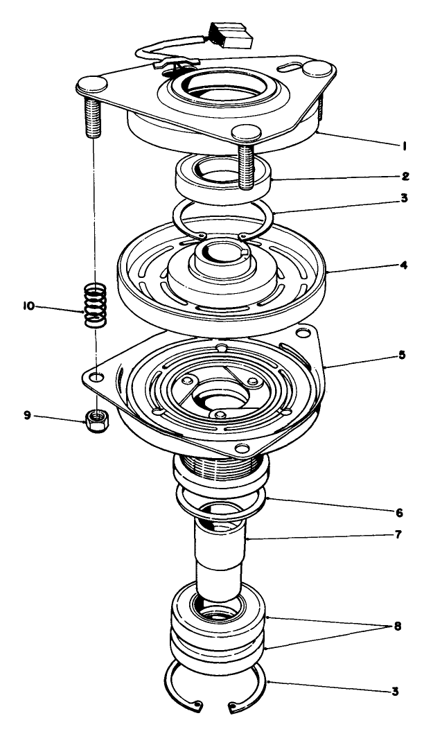 Electric Clutch Assembly No. 70-8020