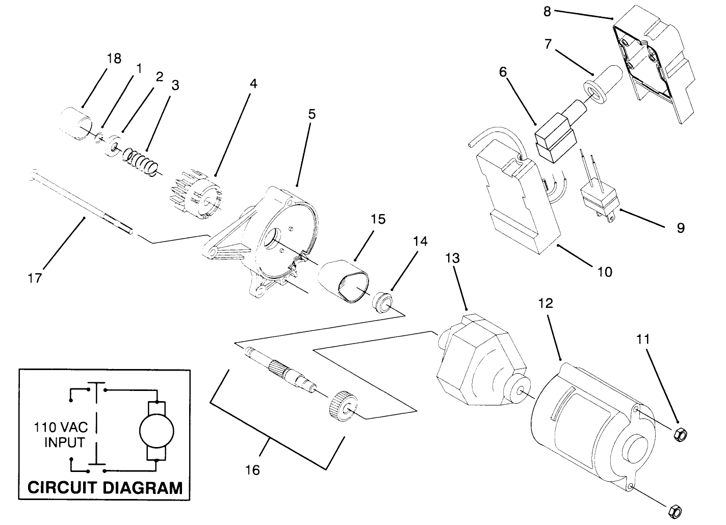 Starter Motor Assembly