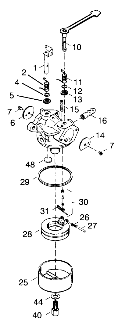 Carburetor No. 632641
