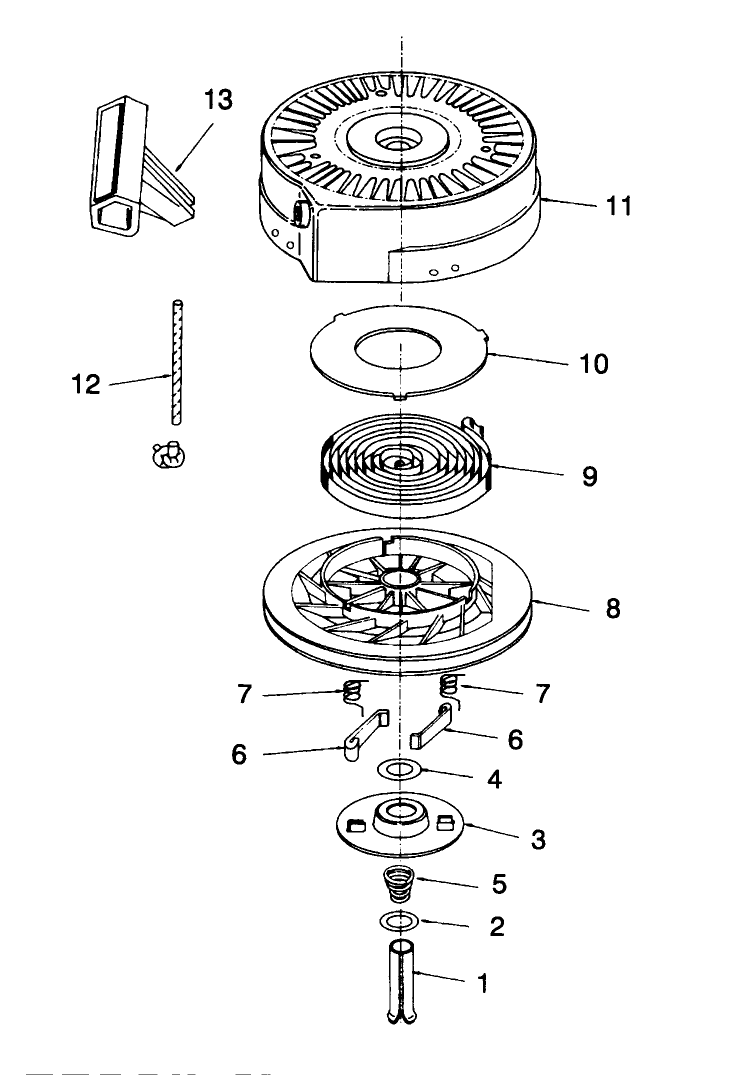 Recoil Starter No. 590652