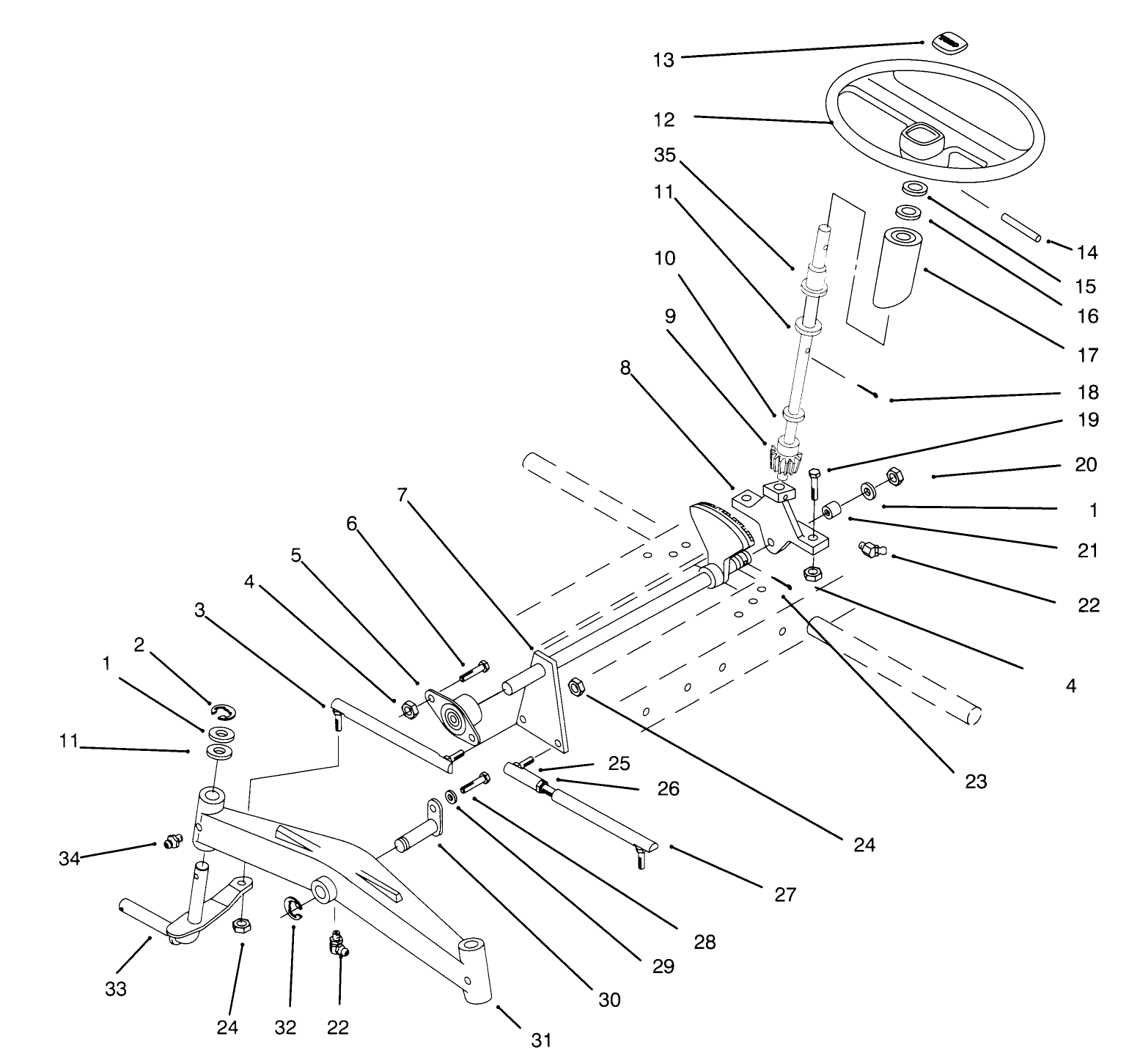 Front Axle And Steering