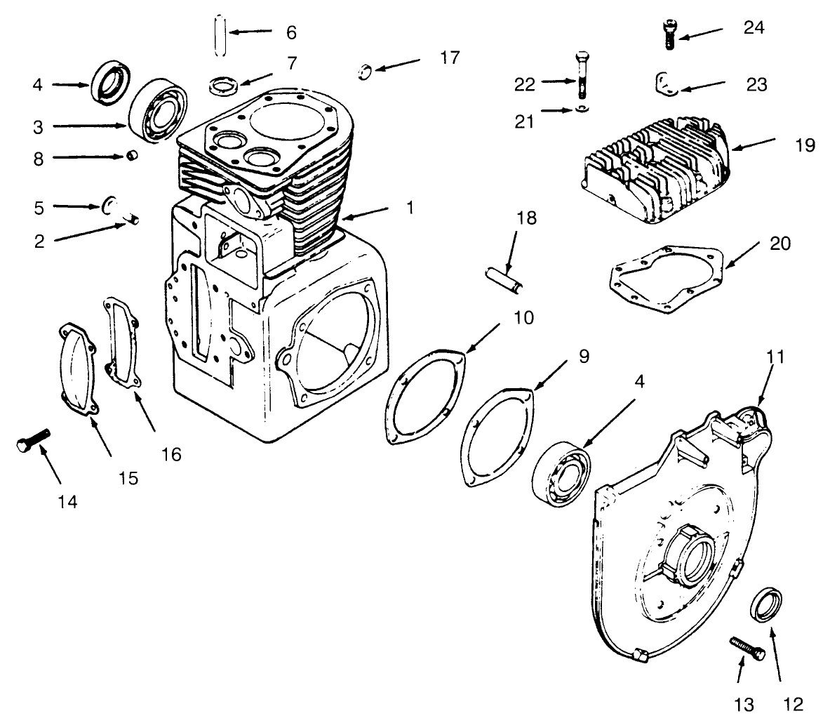 Crankcase And Cylinder Head