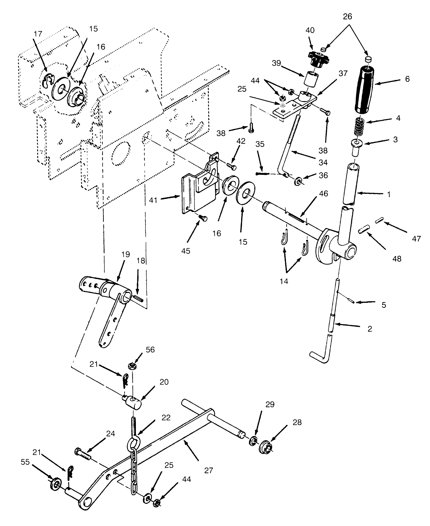 Manual Lift Linkage