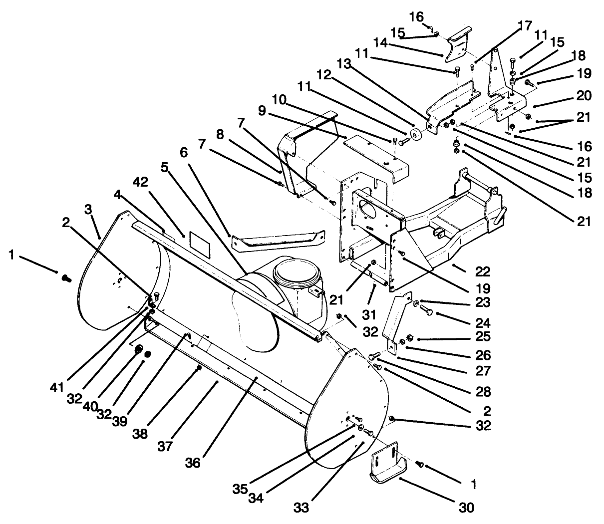 Auger Housing Assembly