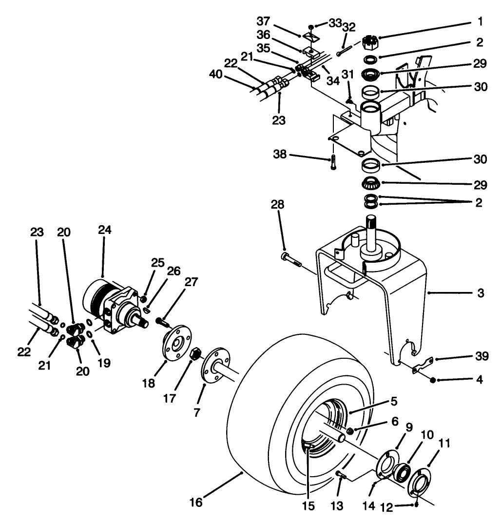 Front Wheel Assembly