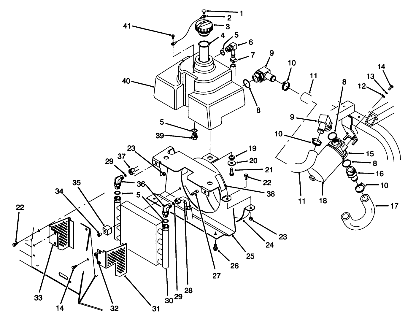 Hydraulic Reservoir Assembly