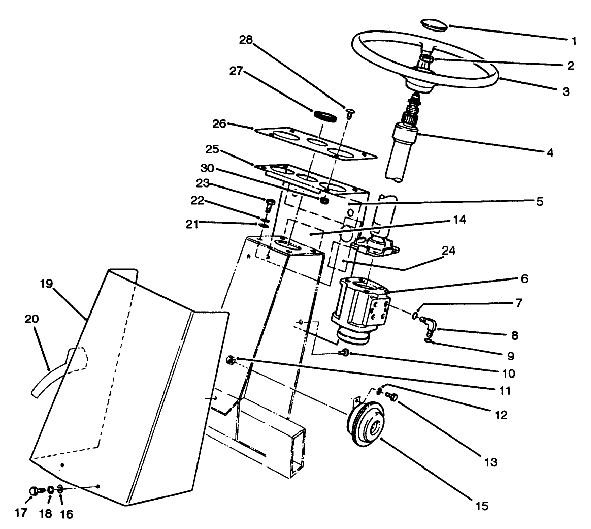 Steering Tower Assembly