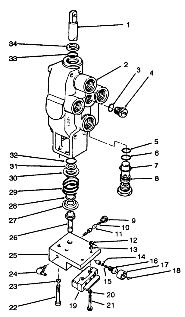 Reel Control Valve Assembly No. 63-4800