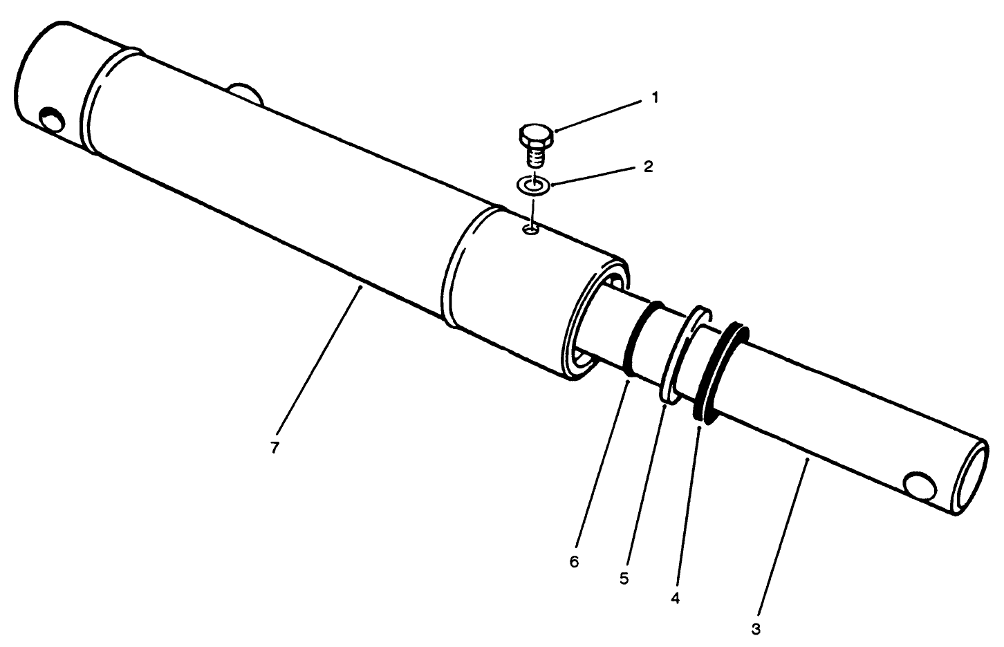 Hydraulic Cylinder Assembly No. 84-6210