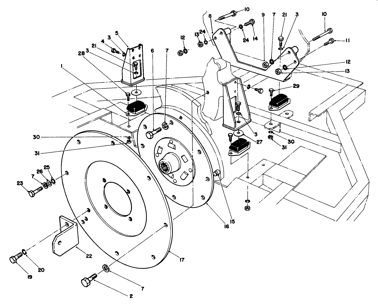 Engine Installation Assembly