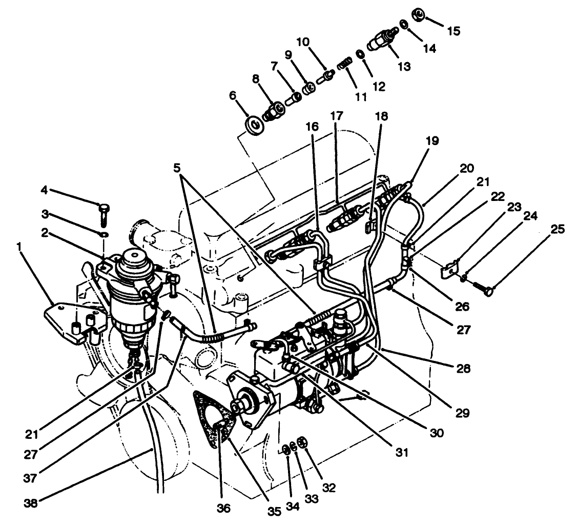 Injection Pump & Nozzle Components