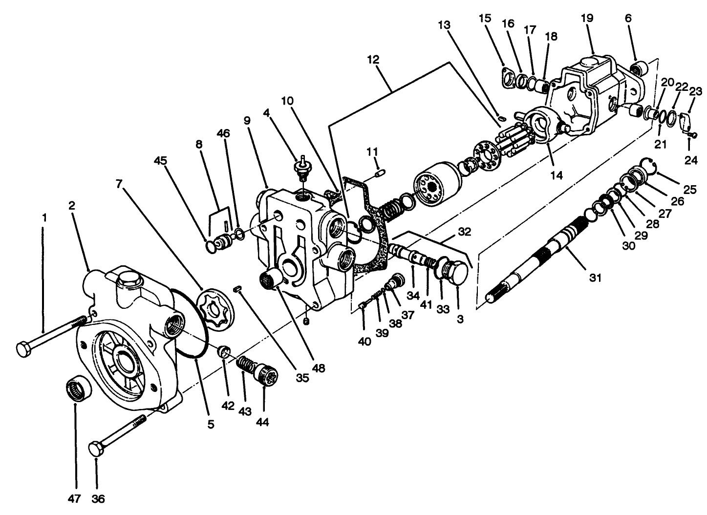 Piston Pump Assembly No. 58-5660