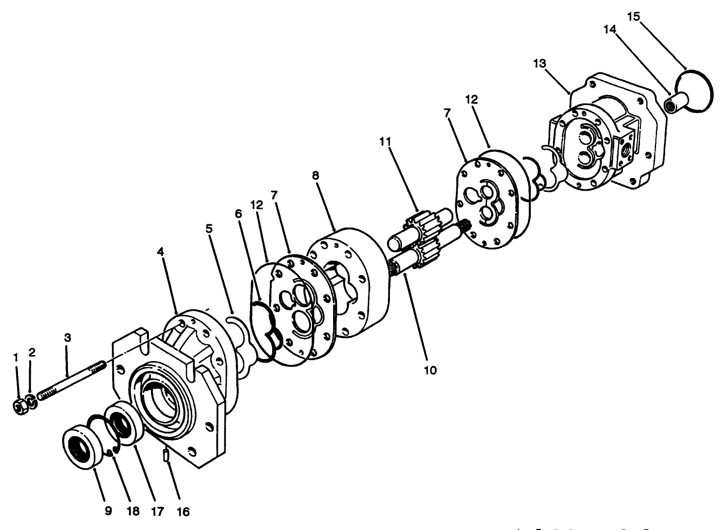 Pump Assembly No. 86-6000 (model 03702) & 86-6001 (model 03703)
