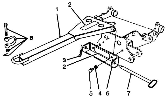 Tow Bar Assembly No. 58-7020