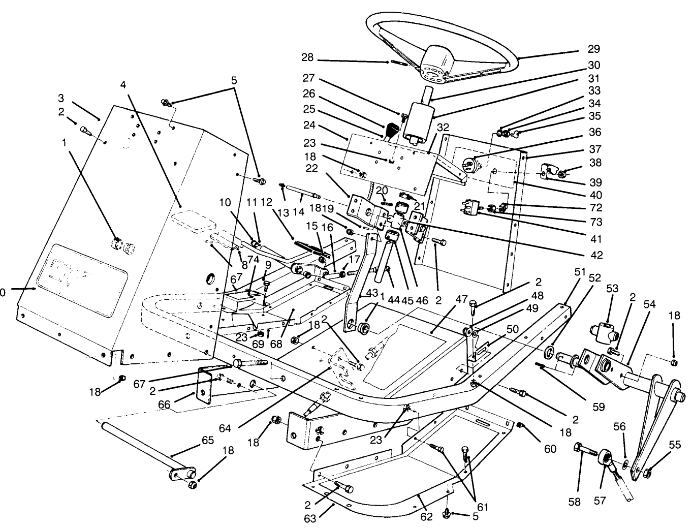 Frame & Steering Assembly