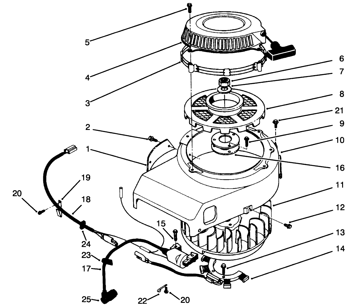 Recoil & Flywheel Assembly
