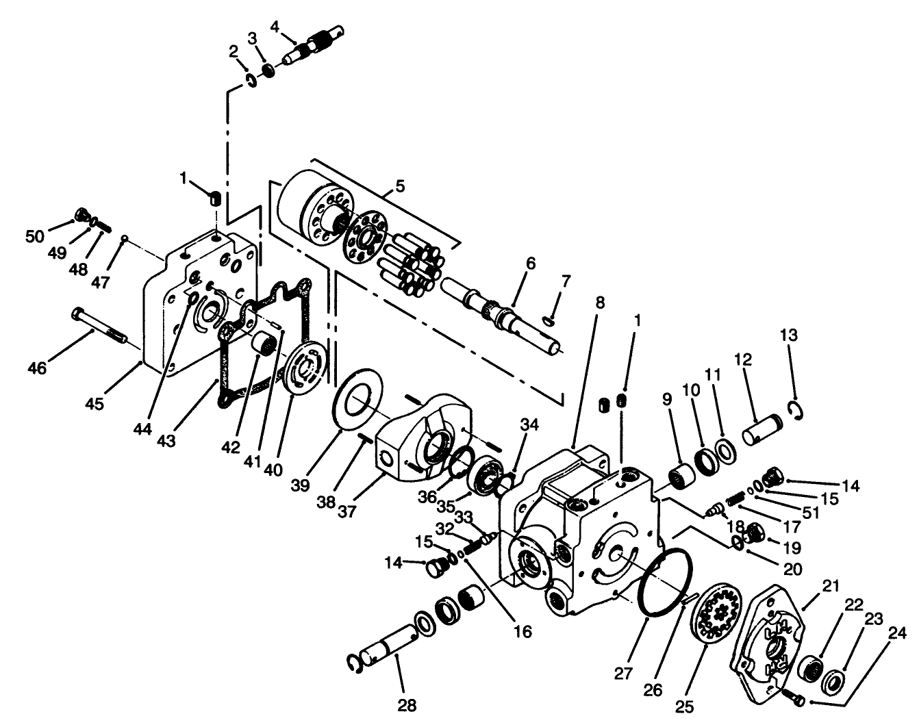 Hydraulic Pump Assembly No. 53-9360