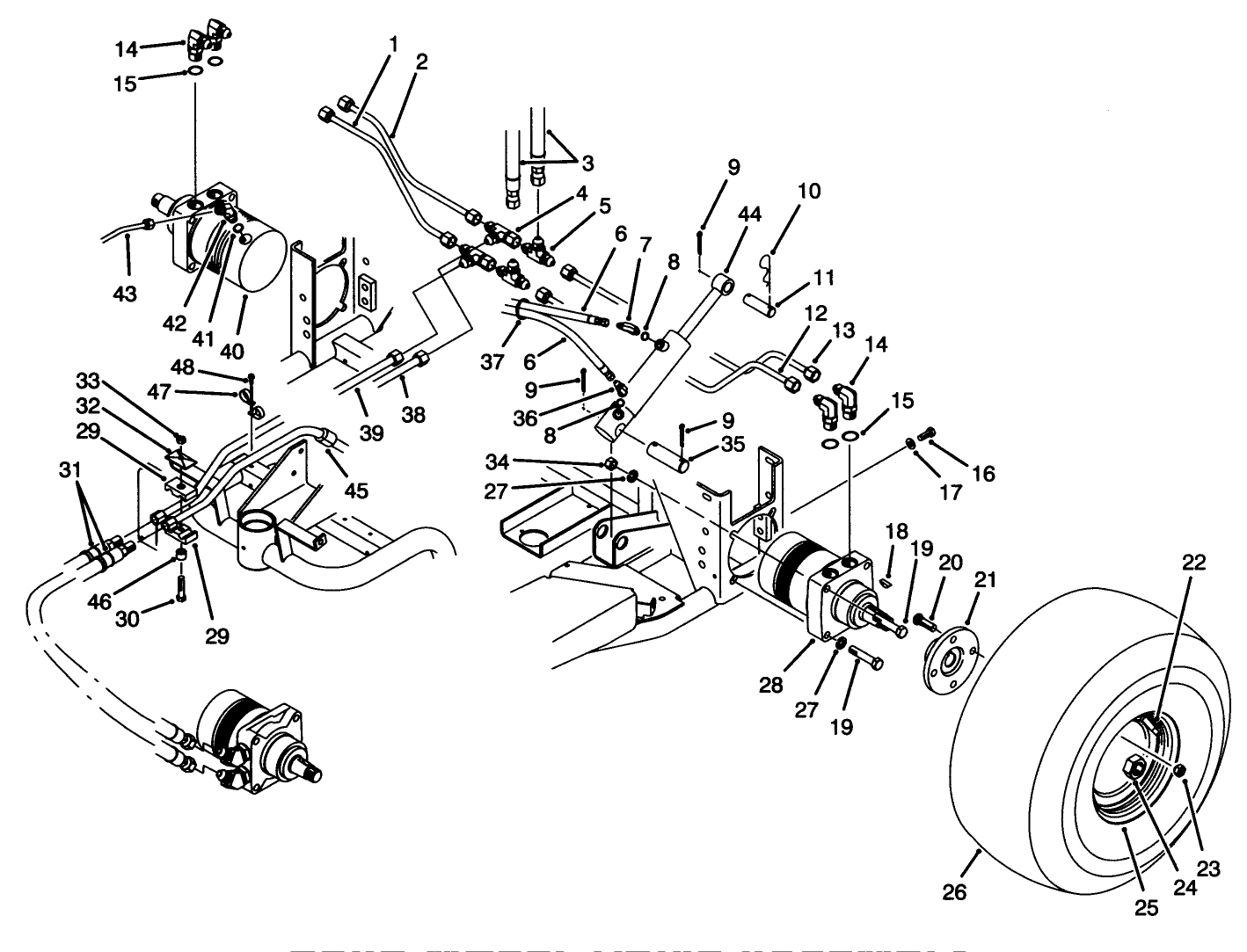 Rear Wheel Drive Assembly