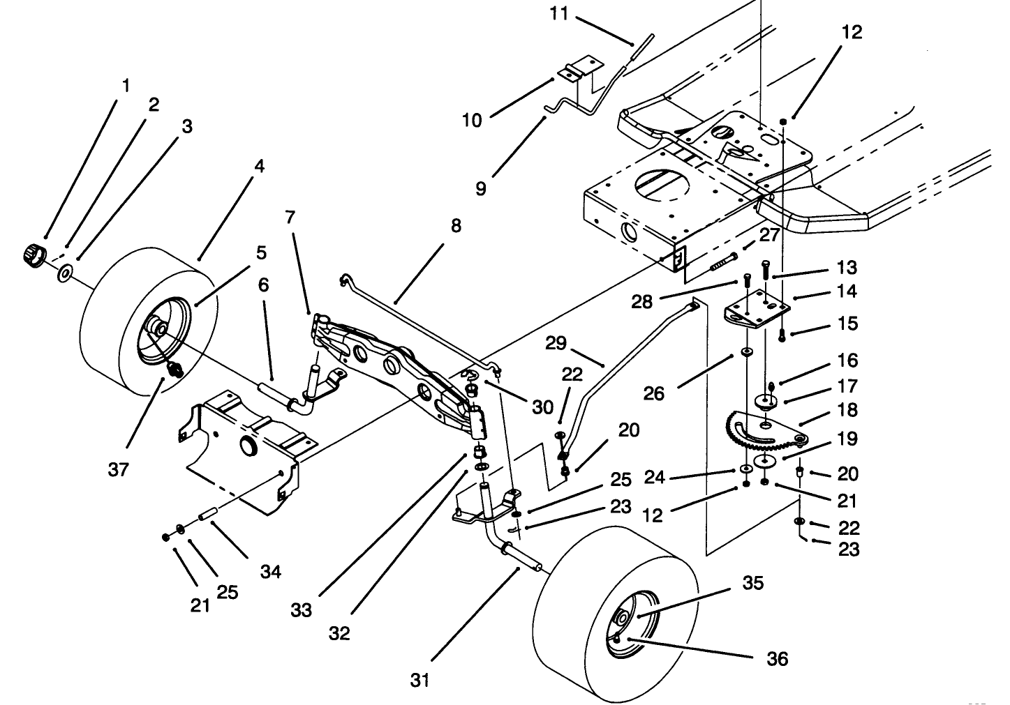 Front Axle Assembly
