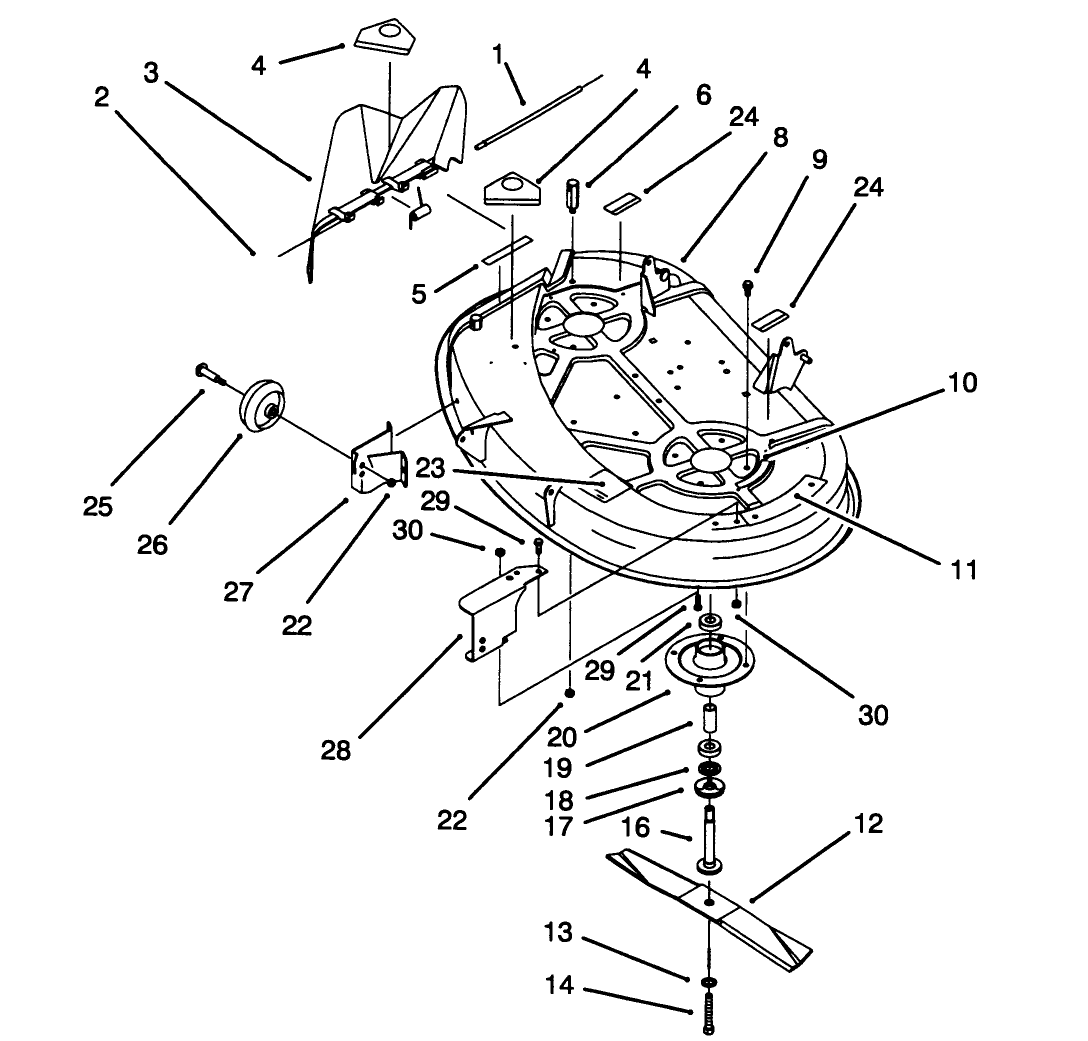 Housing & Spindle Assembly (38