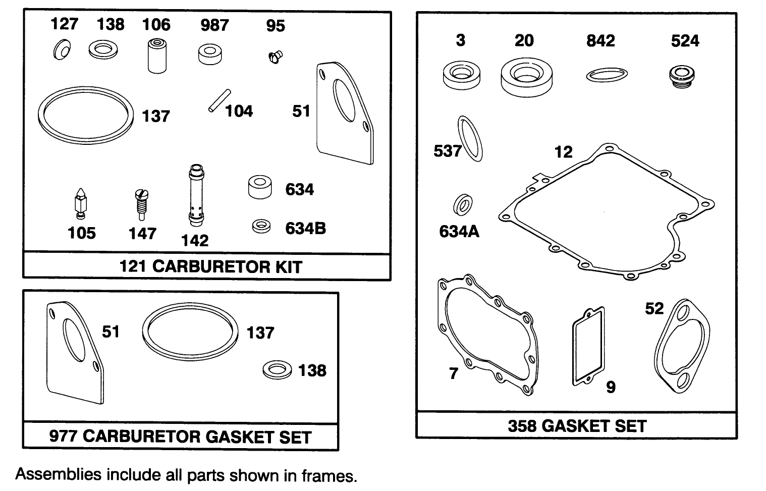 Engine Briggs & Stratton Model 286707-0453-01