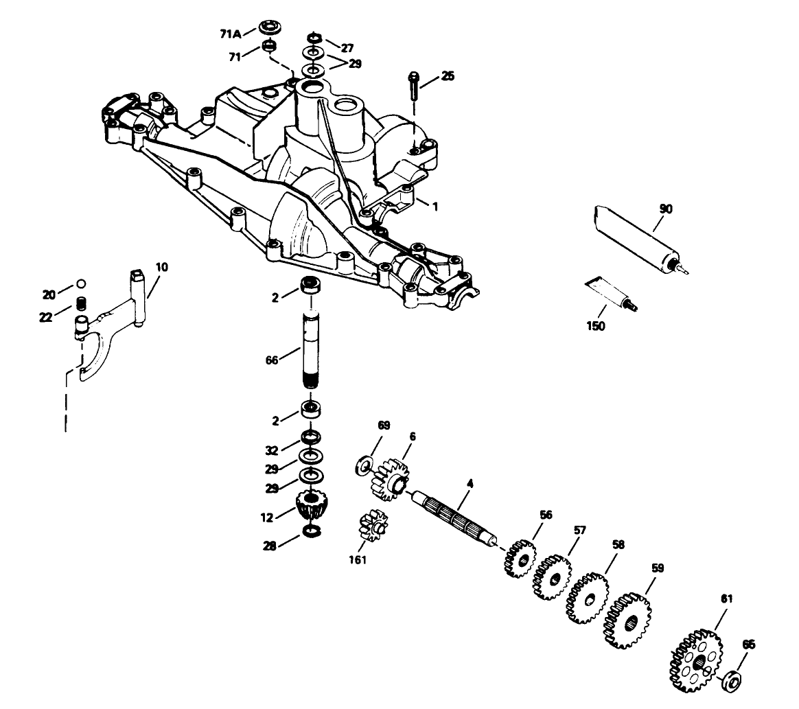 Peerless Transaxle Model No. 915-020