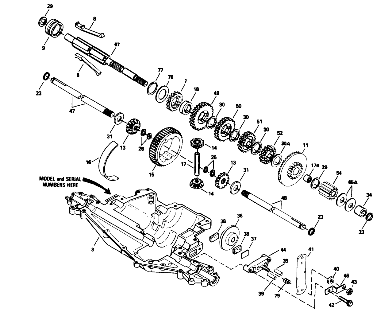 Peerless Transaxle Model No. 915-020 (cont.)