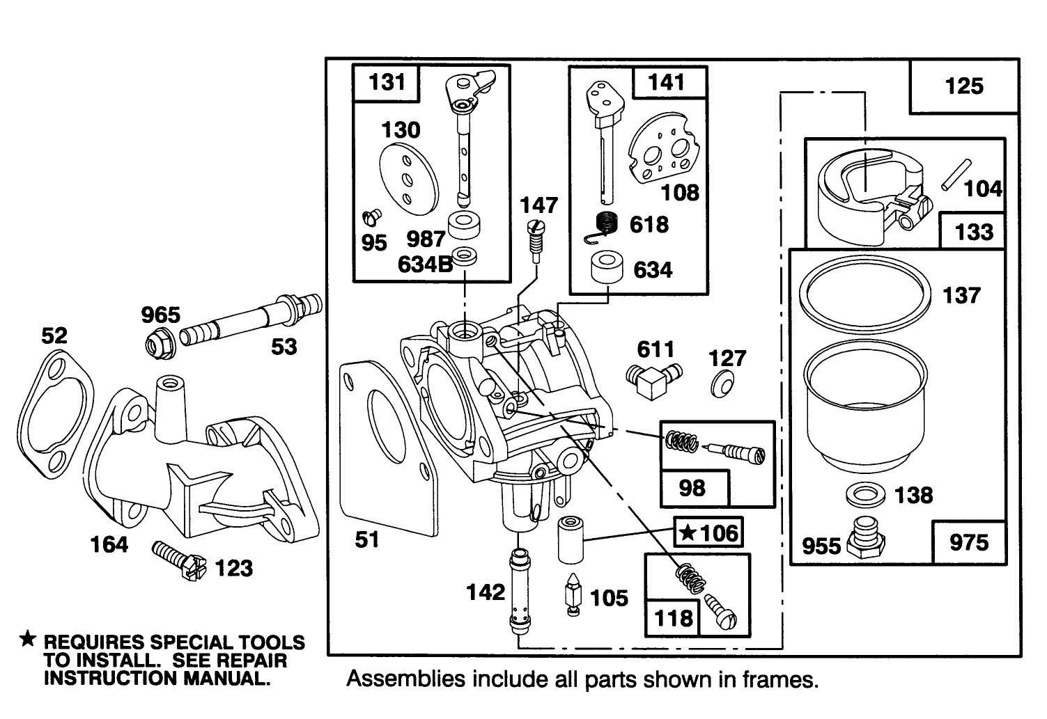 Engine Briggs & Stratton Model 283707-0156-01