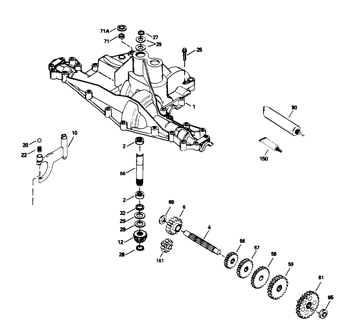 Peerless Transaxle Model No. 915-020