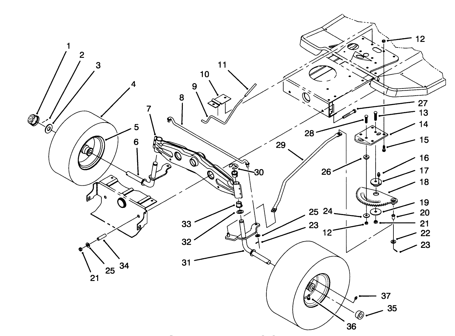 Front Axle Assembly