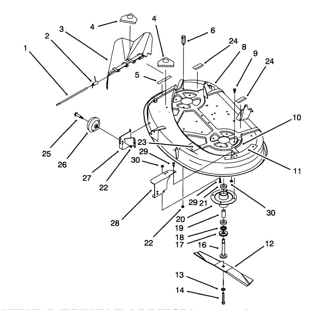 Housing & Spindle Assembly (38
