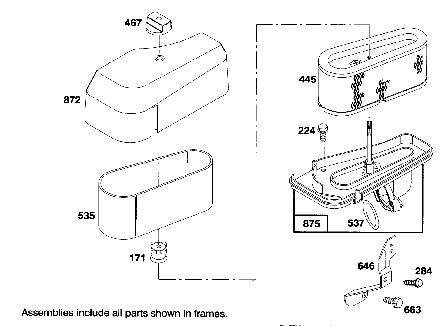 Engine Briggs & Stratton Model 28m707-0122-01